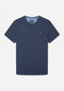 Hackett London T-shirts  Swim trim logo tee - navy 