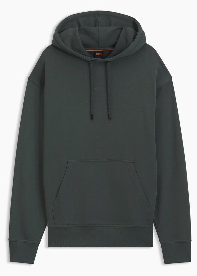 Hugo Boss Hoodies Wesmallhood - green