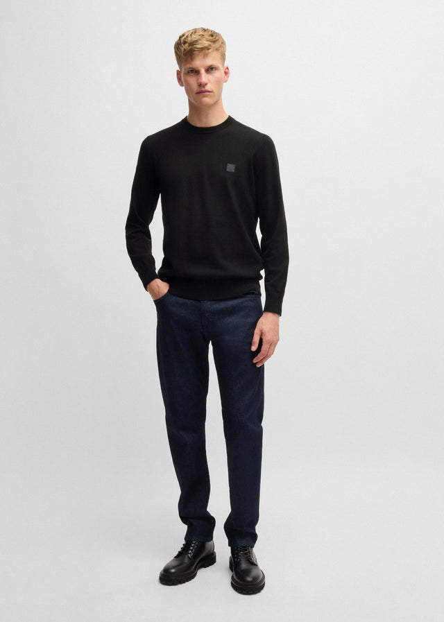 Hugo Boss Truien Kanovano sweater - black