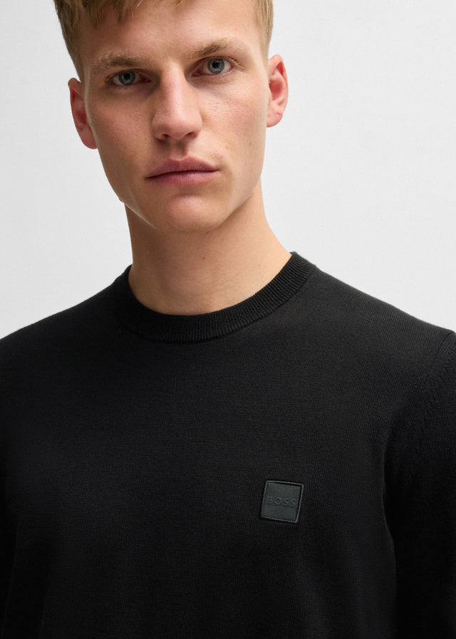 Hugo Boss Truien Kanovano sweater - black