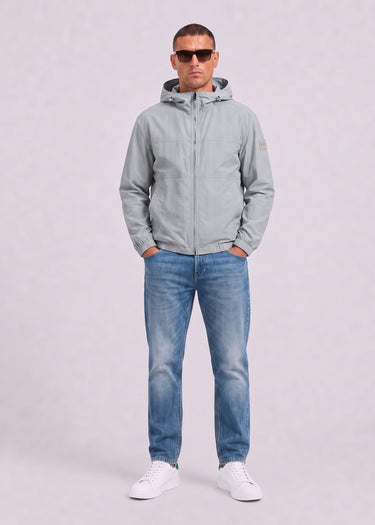 Hugo Boss Hoodies Otily - open grey