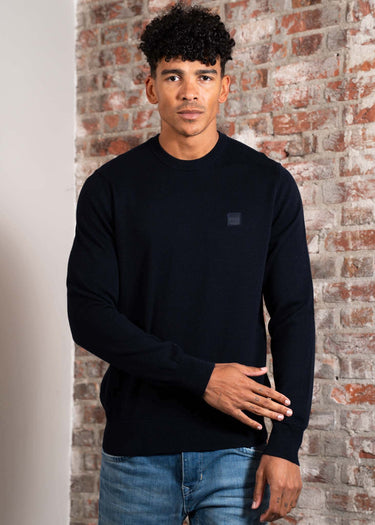Hugo Boss Truien Kanovano sweater - dark blue
