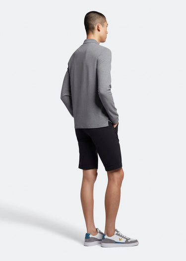 Lyle Scott Korte Broeken Chino short - jet black