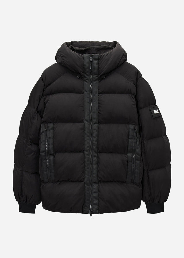 Weekend Offender Jassen Dam jacket with facemask - black