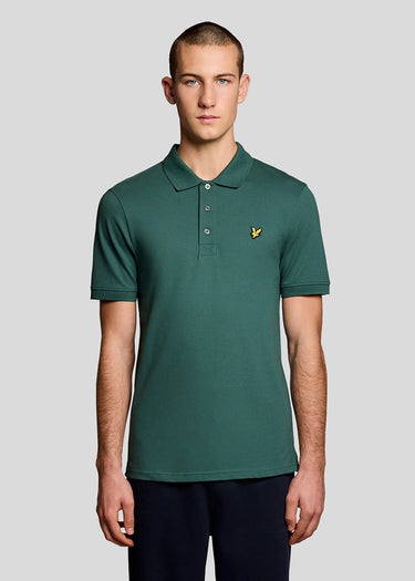 Lyle Scott Polo's Plain poloshirt - everglade