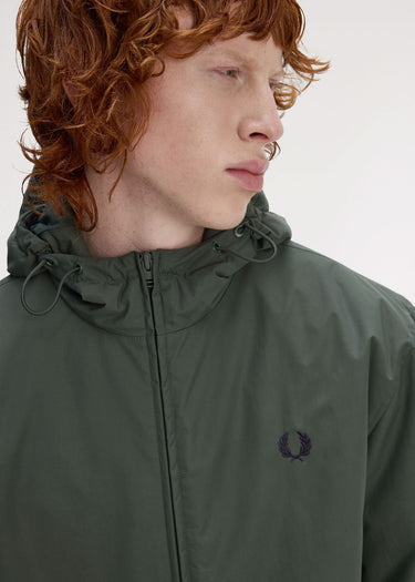 Fred Perry Jassen Hooded brentham jacket - court green