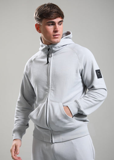 Marshall Artist Hoodies Siren full zip hoody - oceanic grey