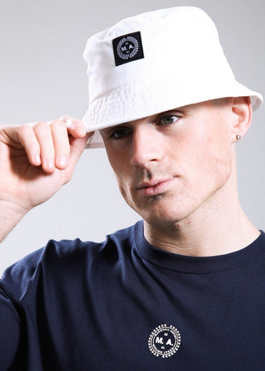 Marshall Artist Bucket Hats Ripstop bucket hat - white