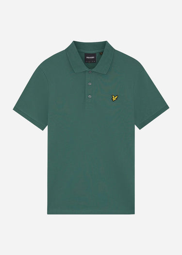 Lyle Scott Polo's Plain poloshirt - everglade