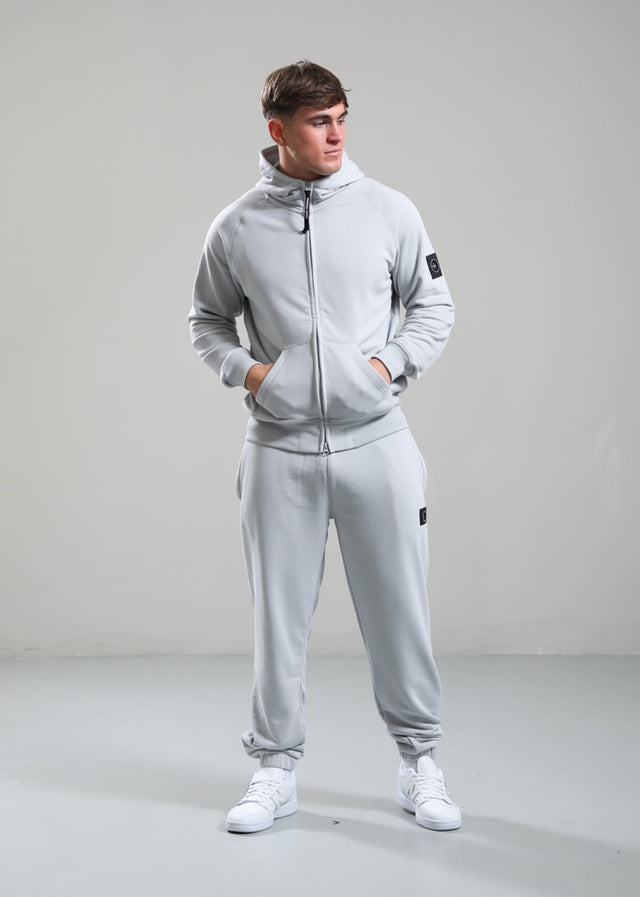 Marshall Artist Vesten Siren full zip hoody - oceanic grey