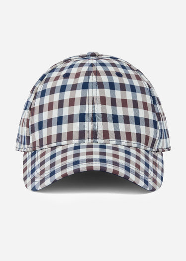 Aquascutum Petten Lamina active baseball cap - club check