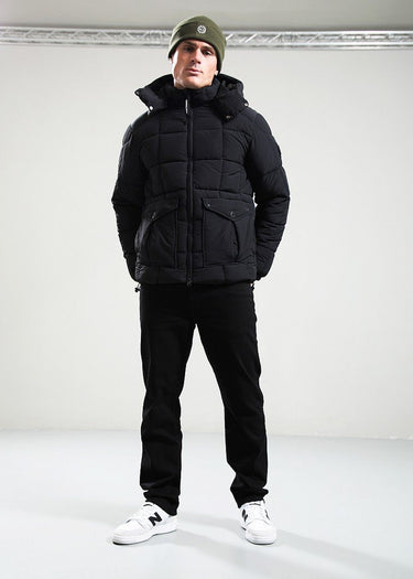 Marshall Artist Jassen Yukon bubble jacket - black