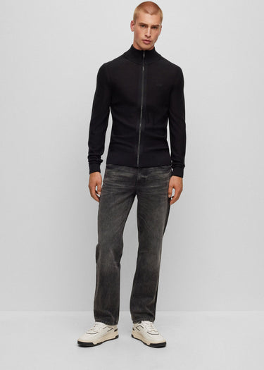 Hugo Boss Vesten Avac full-zip - black