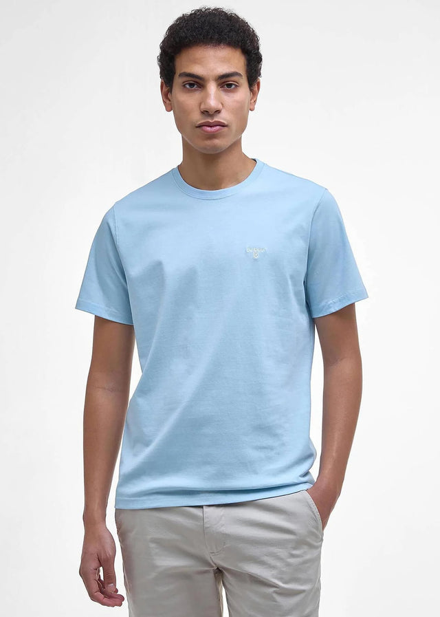 Barbour T-shirts Barbour essential sports t-shirt - pale sky
