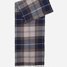 Barbour Sjaals Galingale tartan scarf - grey midnight tartan