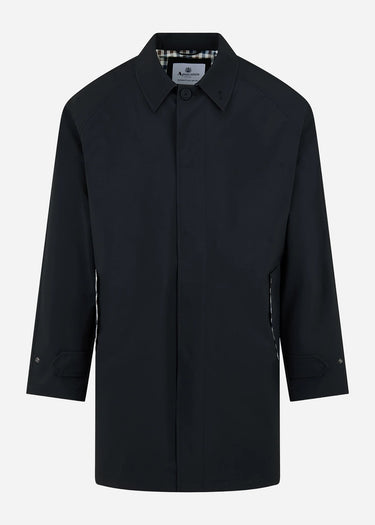 Aquascutum Jassen Softshell trench coat - black