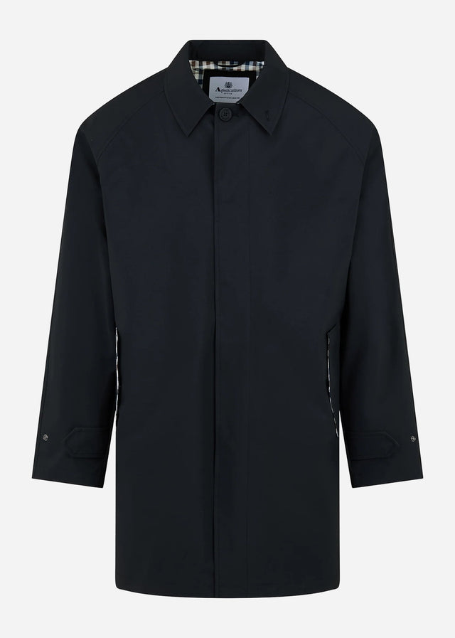 Aquascutum Jassen Softshell trench coat - black