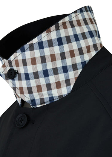 Aquascutum Jassen Softshell trench coat - black