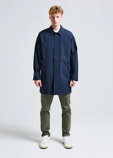 Aquascutum Jassen Softshell trench coat - navy