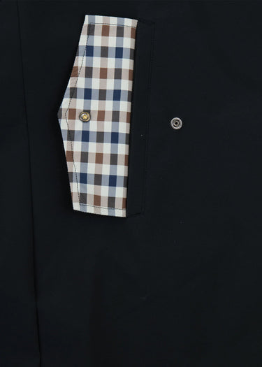 Aquascutum Jassen Softshell trench coat - black