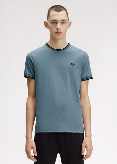Fred Perry T-shirts Twin tipped t-shirt - stockport blue navy
