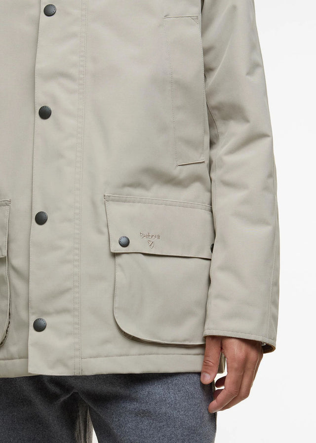 Barbour Jackets Winter ashby waterproof jacket - washed stone