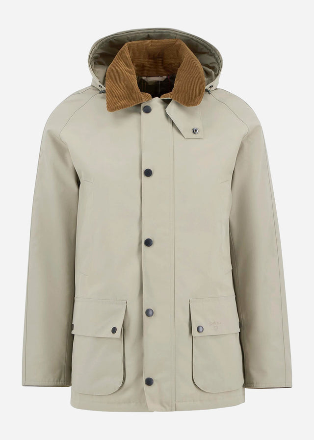 Barbour Jackets Winter ashby waterproof jacket - washed stone
