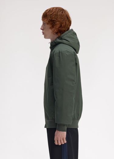 Fred Perry Jassen Hooded brentham jacket - court green