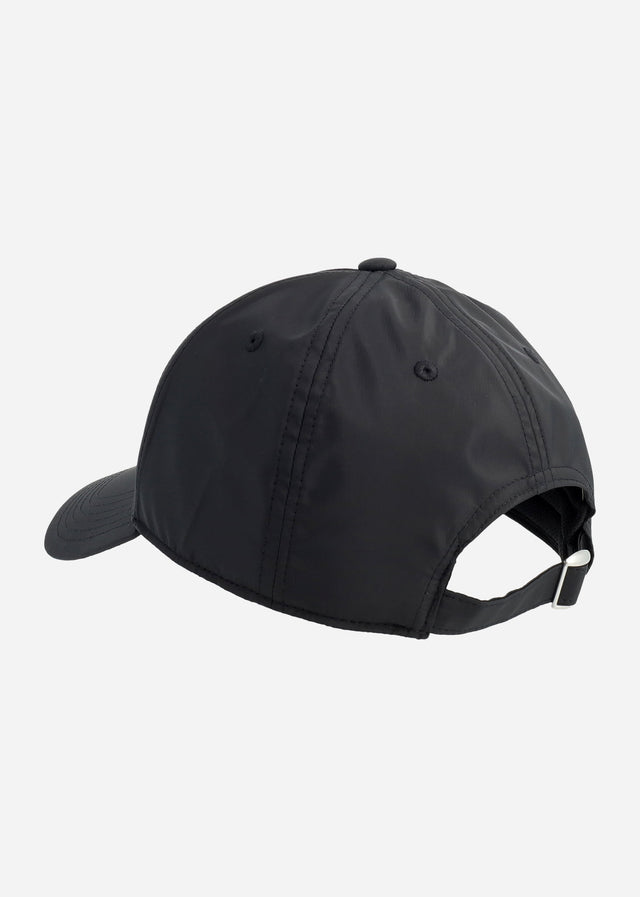 Lyle & Scott Petten Shell fabric cap - jet black