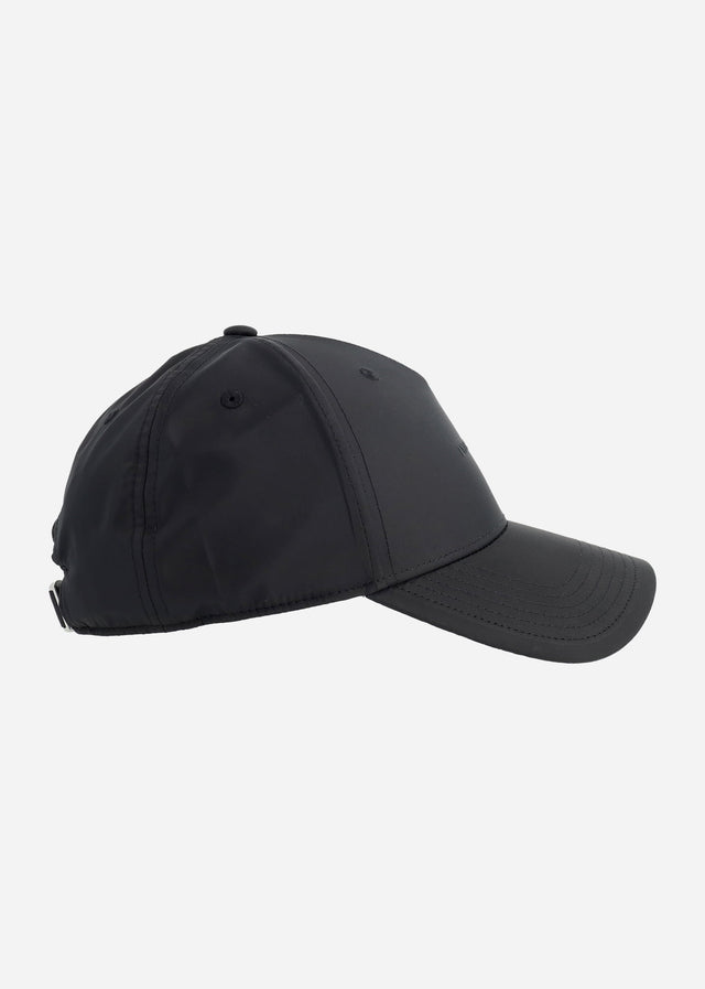 Lyle & Scott Petten Shell fabric cap - jet black