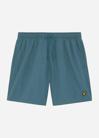 Lyle Scott Zwembroeken Plain swim short - denim jeans