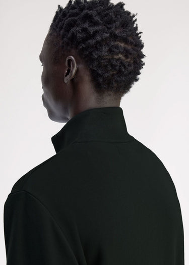 Fred Perry Truien Half zip sweatshirt - night green snow white