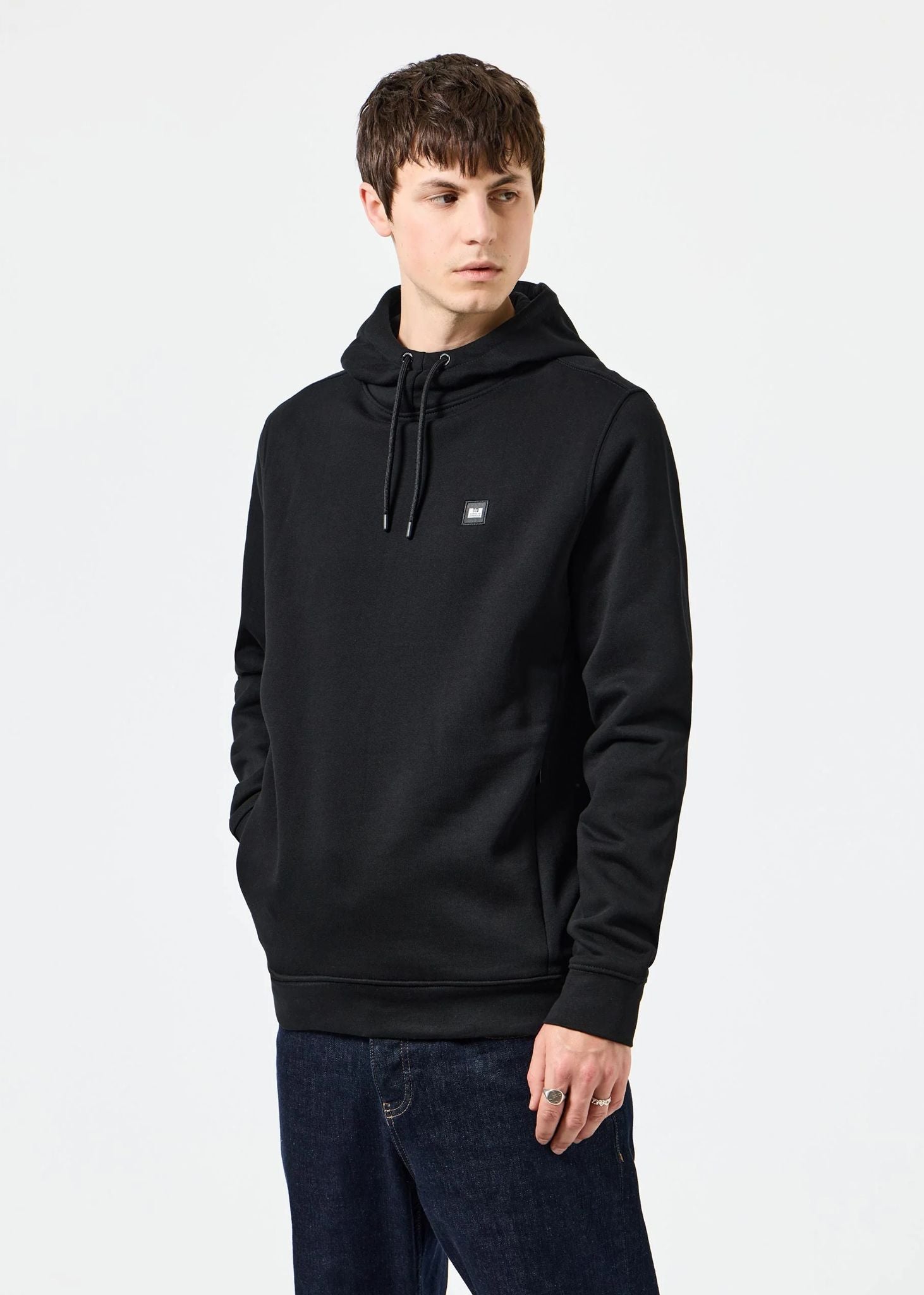 Weekend Offender Hoodies  Ribbe - black 