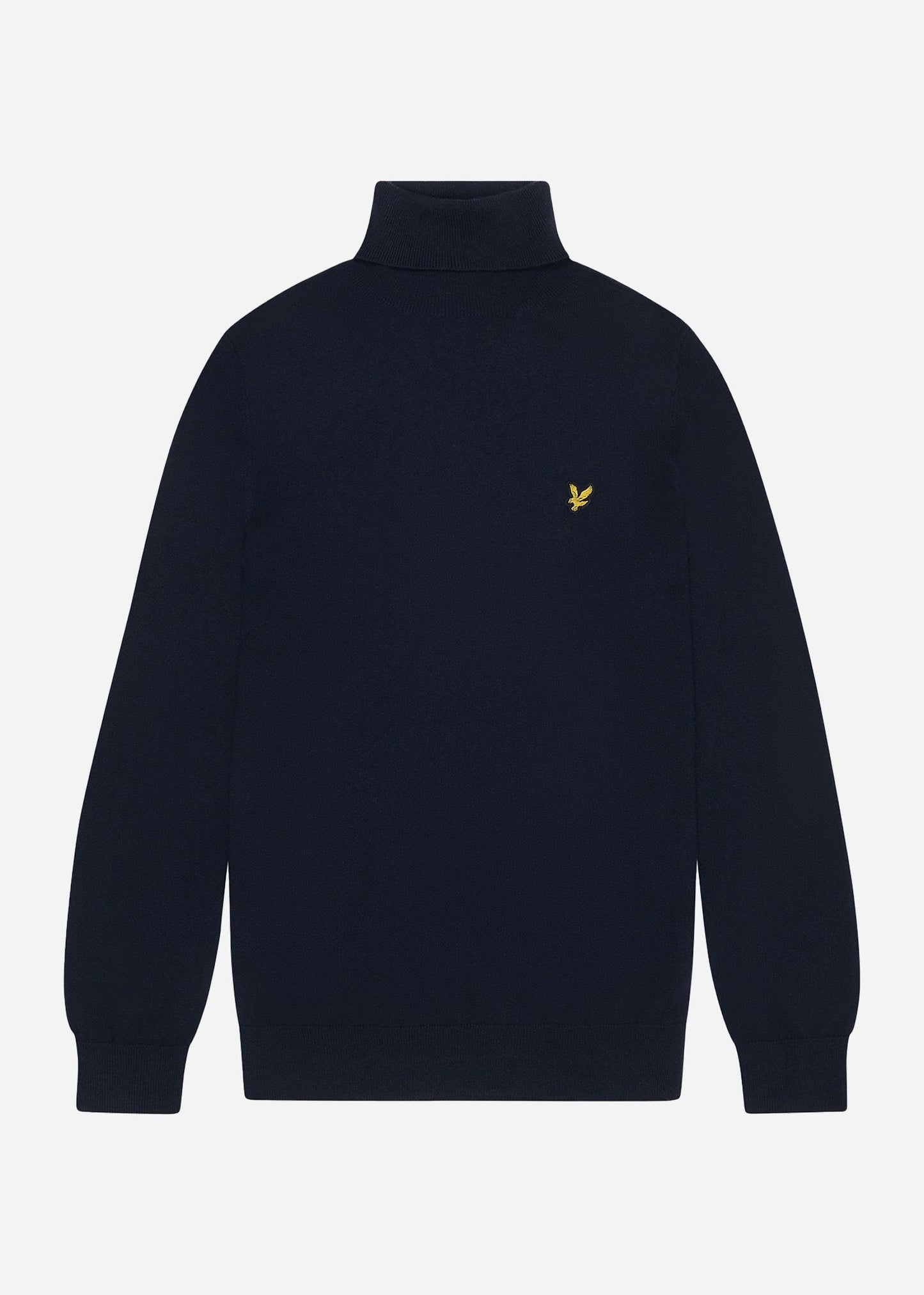 Lyle & Scott Truien  Cotton merino turtleneck jumper - dark navy 