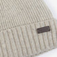 Barbour Mutsen  Carlton beanie hat - light grey 