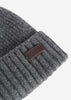 Barbour Mutsen  Carlton beanie hat - grey 