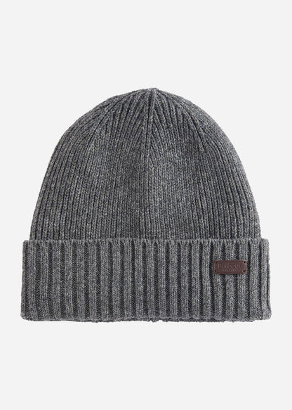 Barbour Mutsen  Carlton beanie hat - grey 