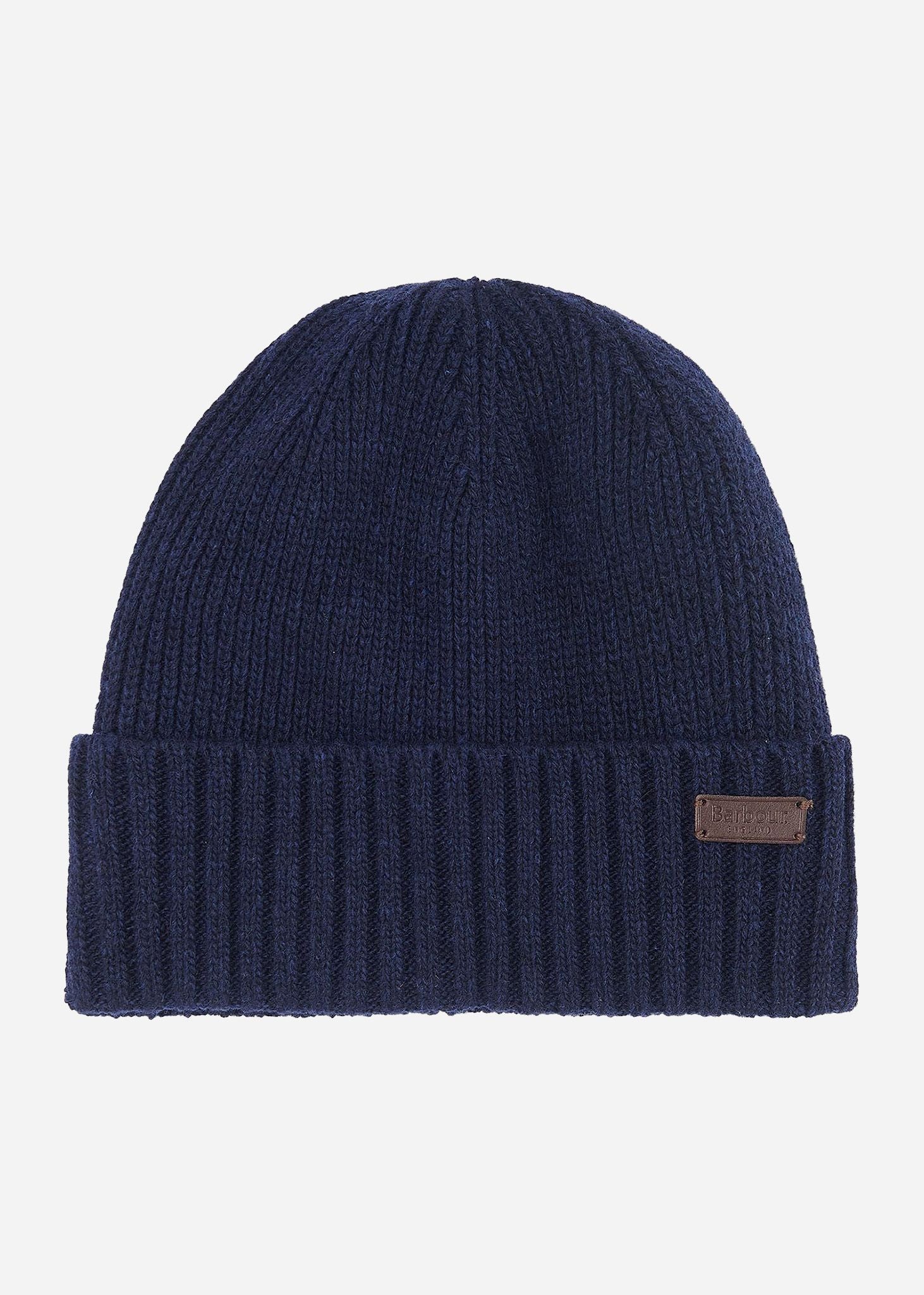 Barbour Mutsen  Carlton beanie hat - navy 