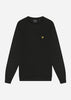 Lyle & Scott Truien  Interlock crew neck sweatshirt - jet black 