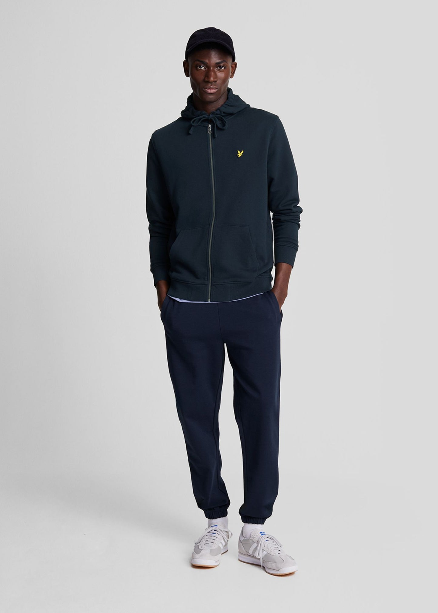 Lyle & Scott Vesten Zip through hoodie - dark navy