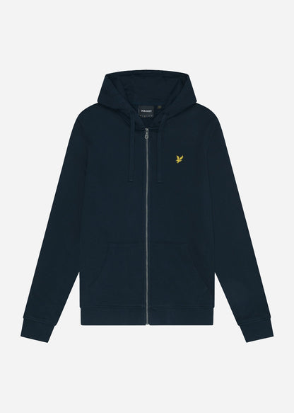 Lyle & Scott Vesten Zip through hoodie - dark navy