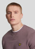 Lyle & Scott Truien  Crew neck sweatshirt - highland mauve 