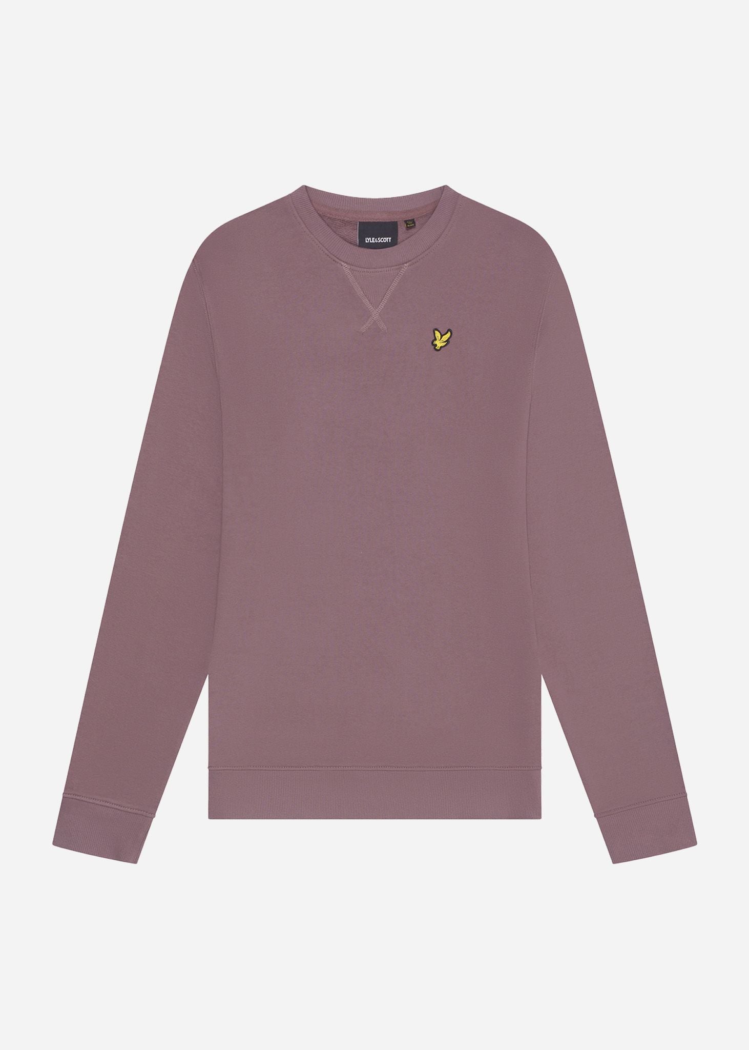 Lyle & Scott Truien  Crew neck sweatshirt - highland mauve 