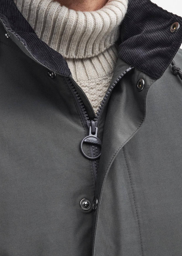 Barbour Jackets  Chelsea waterproof mac - charcoal blue granite tartan 