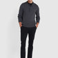 Farah Polo's  Sweater hamlet knit ls polo - charcoal 