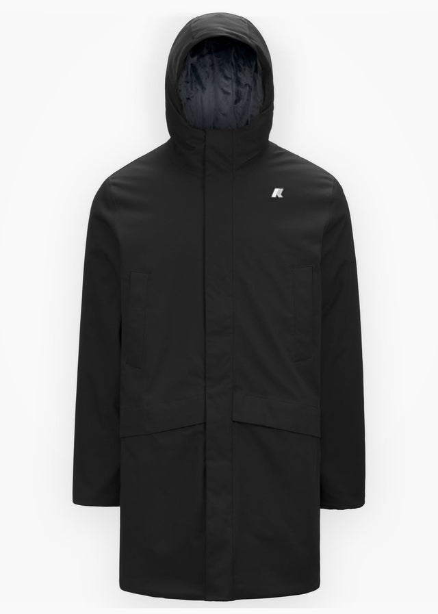 K-Way Jassen Jarno twill marmotta - black p blue a