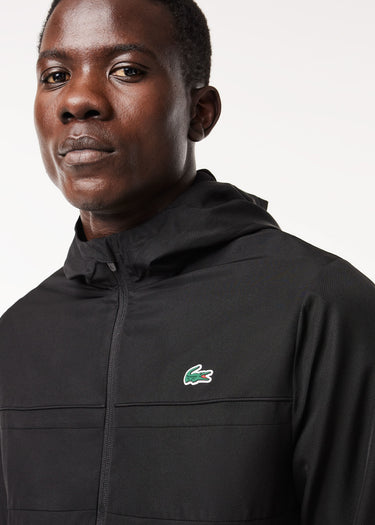 Lacoste Jassen Lacoste Jacket windrunner - black