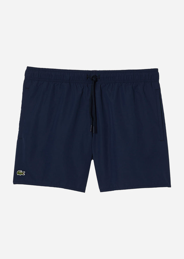 Lacoste Swimwear Lacoste swim short - navy blue green