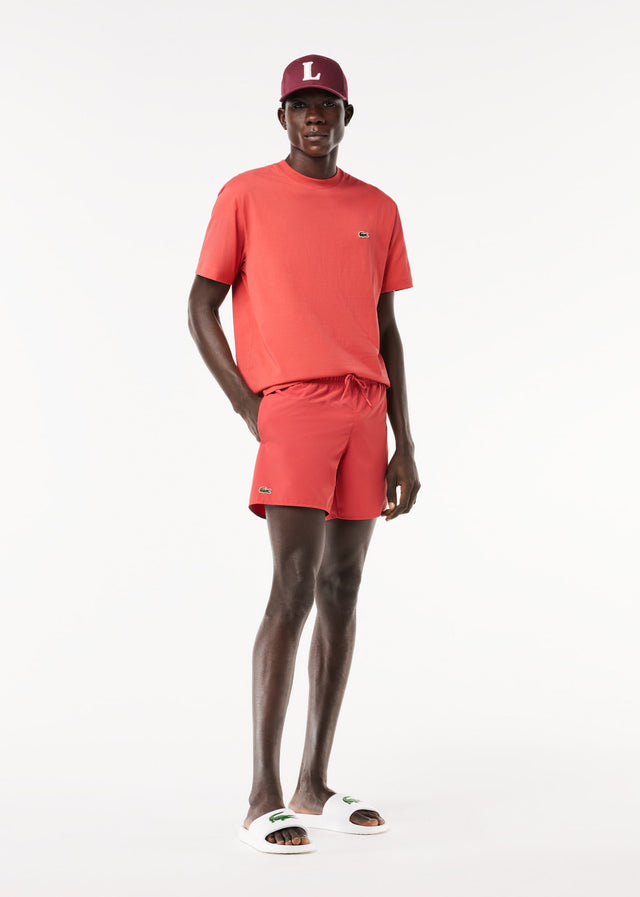 Lacoste Swimwear  Men swimsuit - sierra red green 