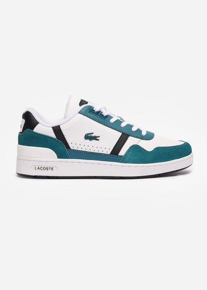 Lacoste Schoenen  T-clip - white dark green 